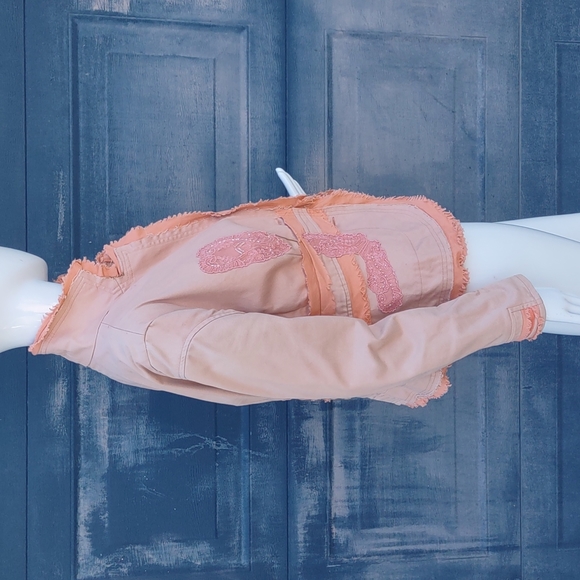 BISOU BISOU by Michele Bohbot Hand Crafted Summer Blazer - Picture 11 of 17